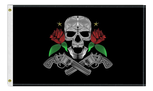 Bandera Pirata De 3 × 5 Pies, Pancarta Grande Para Exteriore