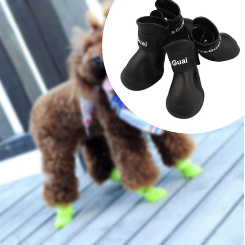 3 X 4x Zapatos Para Perros Botas Protectoras Cómodas L