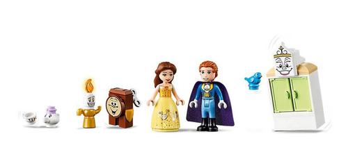 Imagem 5 de 5 de Lego Disney Castelo Da Bela 238 Peças 43180