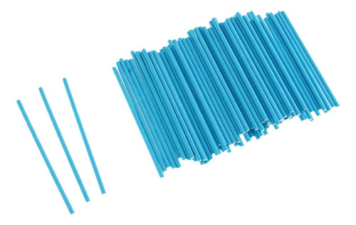 2025 Caramelo Manzanas Chupón Palitos Azul