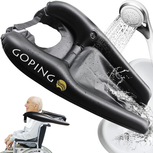 Bacha Portatil Inflable Para Lavar El Cabello Goping - Negro