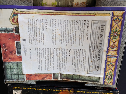 Jogo De Tabuleiro Dungeons And Dragons Grow Novo Único Rpg