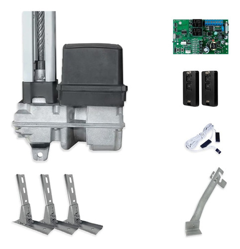 Kit Motor De Portão Basculante Ppa Bv Home Robust + Suportes 220v