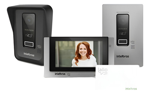 Video Portero Ip Intelbras Allo Wt7 Wifi Kit