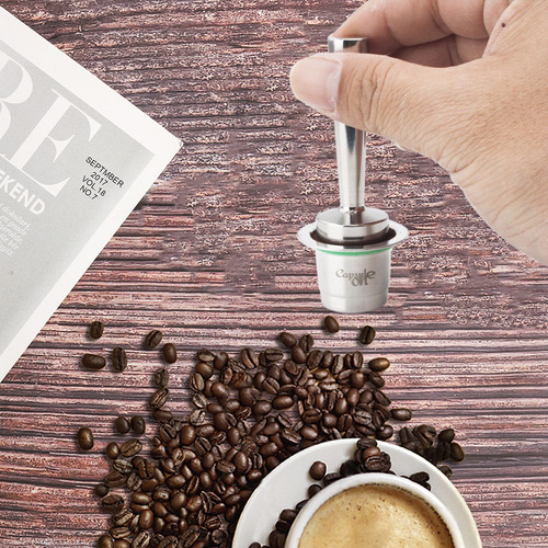 Cápsula De Café Acero Inoxidable.en.compatible Con Nespr