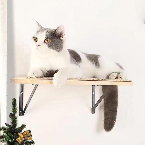 Móveis De Parede De Gato Com Tapete De Sisal Arranhando