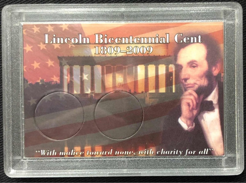 Imagen 3 de 4 de Blister Para Monedas De Centavos De Lincoln - Eeuu