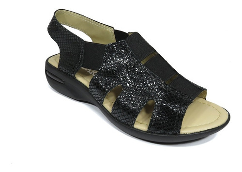 Imagen 1 de 4 de Sandalia Mujer Chinela 3 Elasticos Confortable Camara Aire