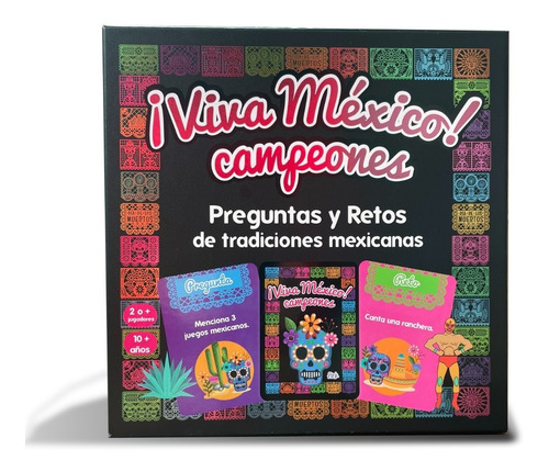 Juego De Mesa ¡viva México! Campeones, Flink, Cartas Tablero