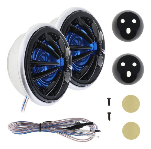 2 Unidades De 150w Yh-66 Car Horn Dome Tweeter Super Power A