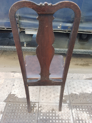 Antigua Silla Dormitorio O Sala Chipendal Firme.! Oferta! (Usado)