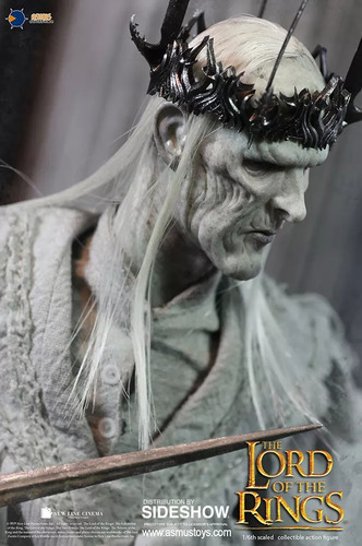 Boneco Senhor Anéis Rei Bruxo Asmus Toys Gandalf Arag Figure