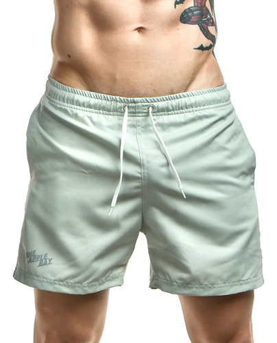 Malla Short De Baño De Hombre Liso Marca Pineapple Bay