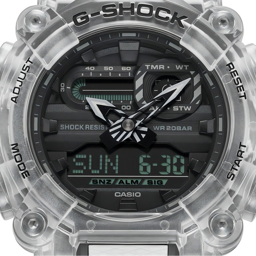 Serie de ondas de sonido Relogio Casio G-shock GA-900SKL-7adr