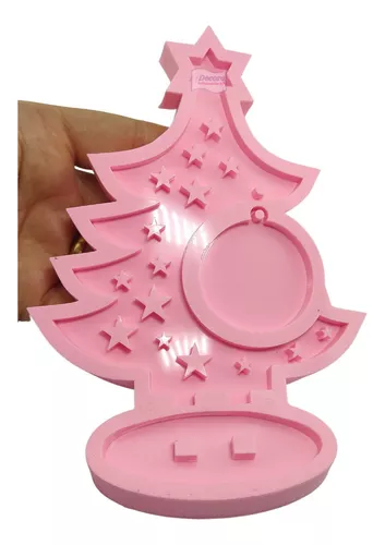 Forma de Silicone - Arvore de Natal - Decore Artesanatos SP