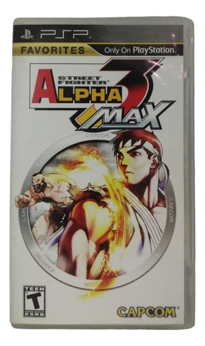 Street Fighter Alpha 3 Max | Capcom | Psp | Gamerooms 