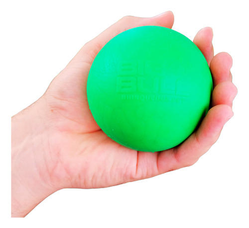 Brinquedo Pet Bola Para Cachorro Grande E Médio Anti Stress Cor Bola 80mm Verde