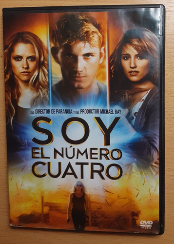 Soy El Numero Cuatro Dvd Solo Envios