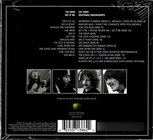 CD Let It Be The Beatles Rock Físico 26 Canções Apple Records