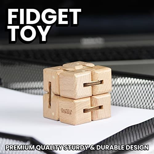 Bunmo Cubos Infinitos De Madera - Juguete Grande Infinity Cu