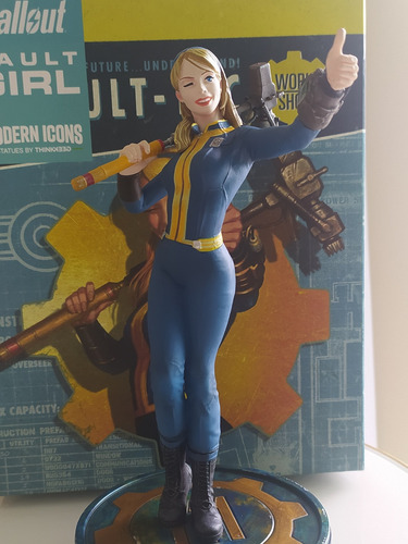 Estátua Fallout Vault Girl Thinkgeek - Única No Ml