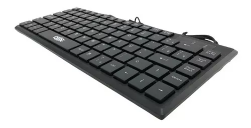 Teclado Dex LTK-667 QWERTY português Brasil cor preto