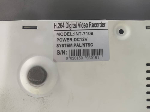Dvr H.264 8 Canales Mod. Int-7109 (Usado)