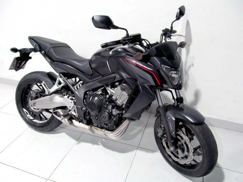 Imagem 2 de 11 de Honda Cb 650f Abs 2015 Preta