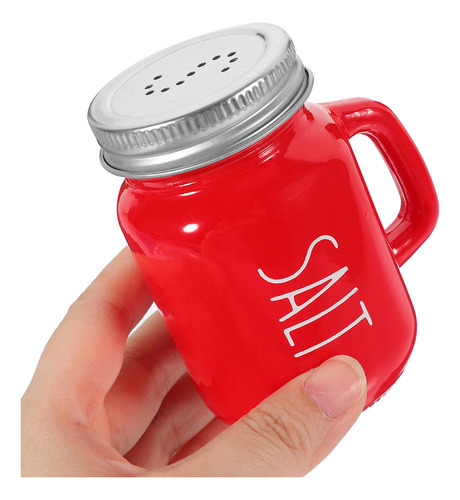 2 Tarros De Sal Y Condimentos Para Especias, 130 Ml, Con Set