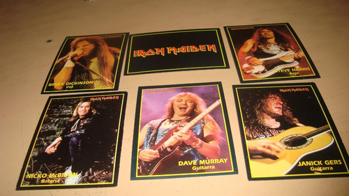 Figuritas Rock Cards -  Iron Maiden