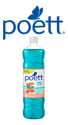Pack 11 Poett 900ml Perfuma Y Desinfecta Colección Completa
