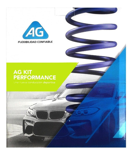 Resortes Ag Kit Deportivos Vw Gol 1.6l 08-17