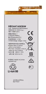 Repuesto Bateria Para Huawei Ascend P6 G6 Hb3742a0ebc