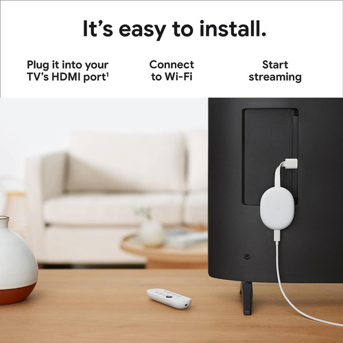 Google Chromecast Con Google Tv (4k) - Disfruta De Películas