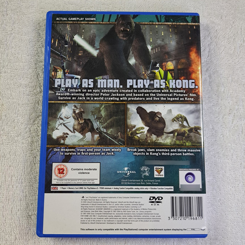 Peter Jackson's King Kong Original Completo Ps2 Europeu Pal (Usado)