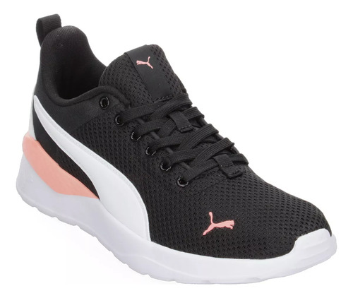 Tenis Puma Anzarun Lite Negro Modelo Unisex Hombre / Mujer