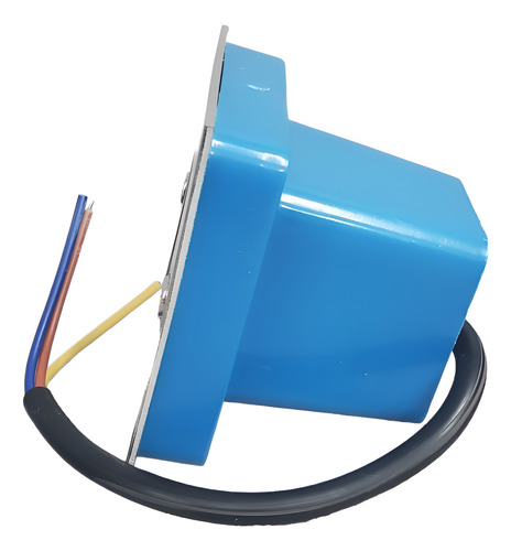Lampara Empotrable Plateada Escaleras Cuadrada 6w 3000k