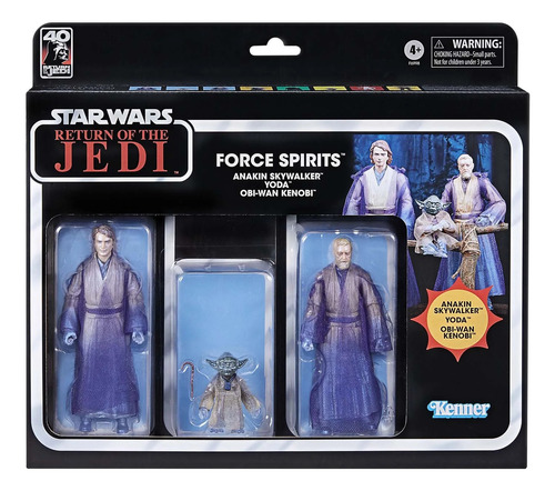 Star Wars Return Of The Jedi Black Series Force Ghosts 3pack