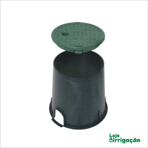 Imagem 2 de 4 de Caixa De Válvula Solenoide 6 Com Tampa Rain Bird