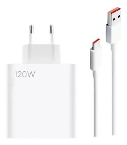 Cargador 120w Carga Rápida  Comprobado Mas Cable Tipo Usb-c 