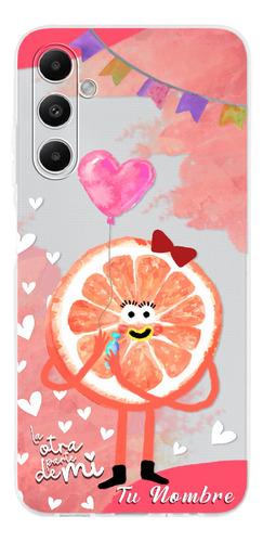 Funda Para Galaxy De Parejas Media Naranja Nombre De Ella