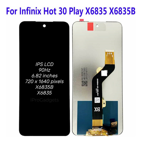 /pantalla Lcd Para Infinix Hot 30 Play X6835 X6835b