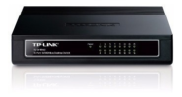 Switch 16 Bocas Tp-link Sf1016d 16 Puertos 10/100mbps Sf1016