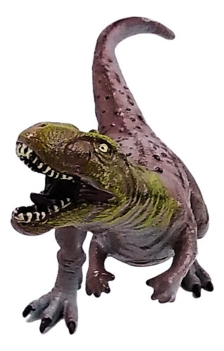 Dinosaurio Figura Soft 26cm T-rex Gris Jurassic Colección