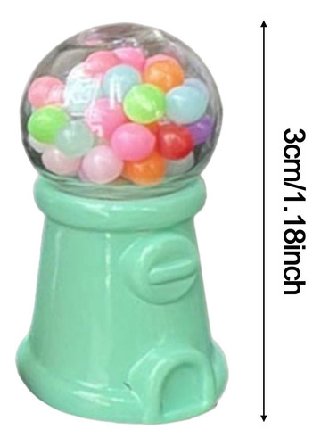 Minimáquina De Dulces En Miniatura Para Hacer Tú Verde