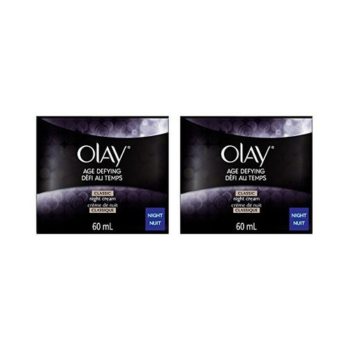 Olay Age Defying Classic Night Crema Facial De 2 Onzas (paqu