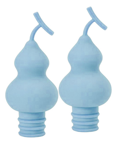 2 Tapones Selladores De Botellas De Champán En Forma De