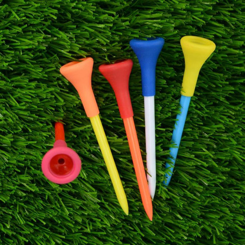 Tees Superiores Duraderos Del Amortiguador De Goma Del Golf,