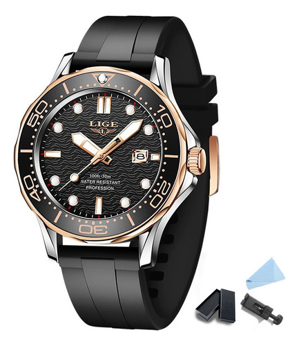 Reloj Hombre De Negocios Deportivo Lujo Resistente Agua