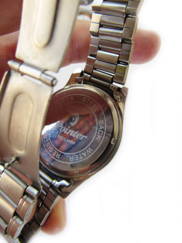 Relógio Pointer Pulseira De Metal Masculino